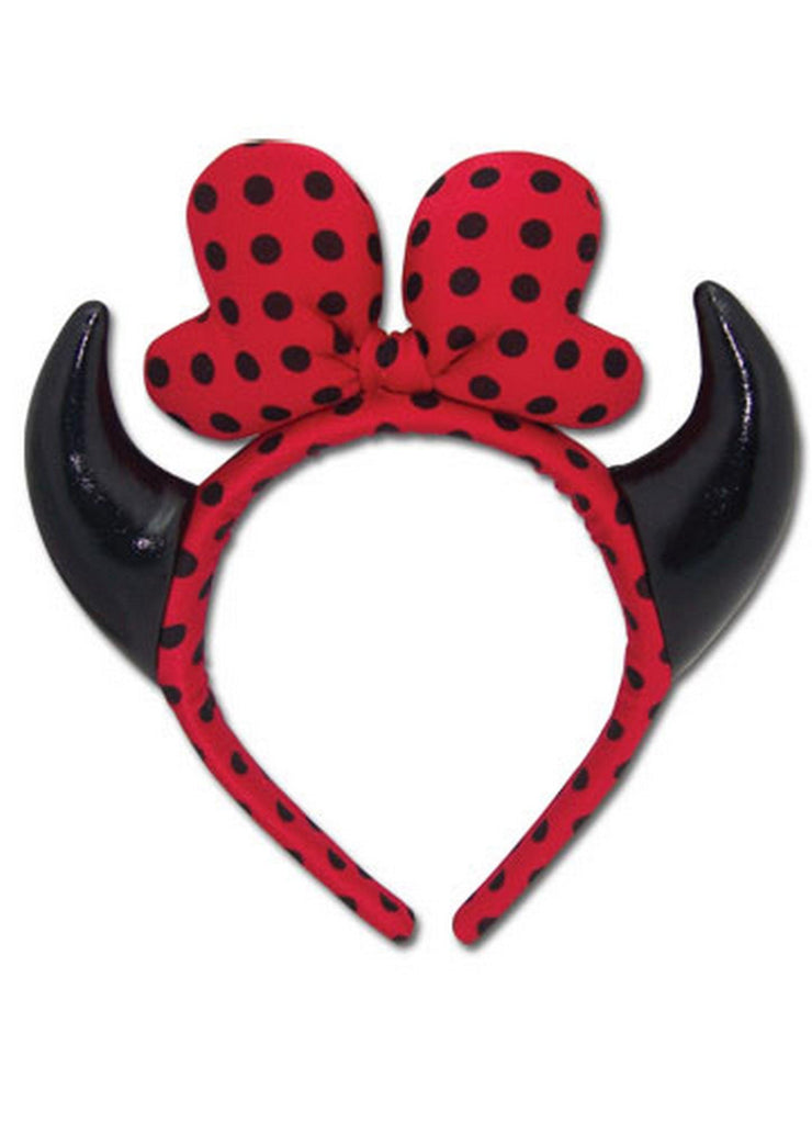 Devil Horn Headband - Devil Polka Dot Headband