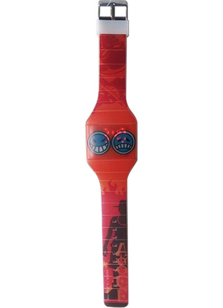 One Piece - Portgas D. Ace Icon Led Watch - Great Eastern Entertainment