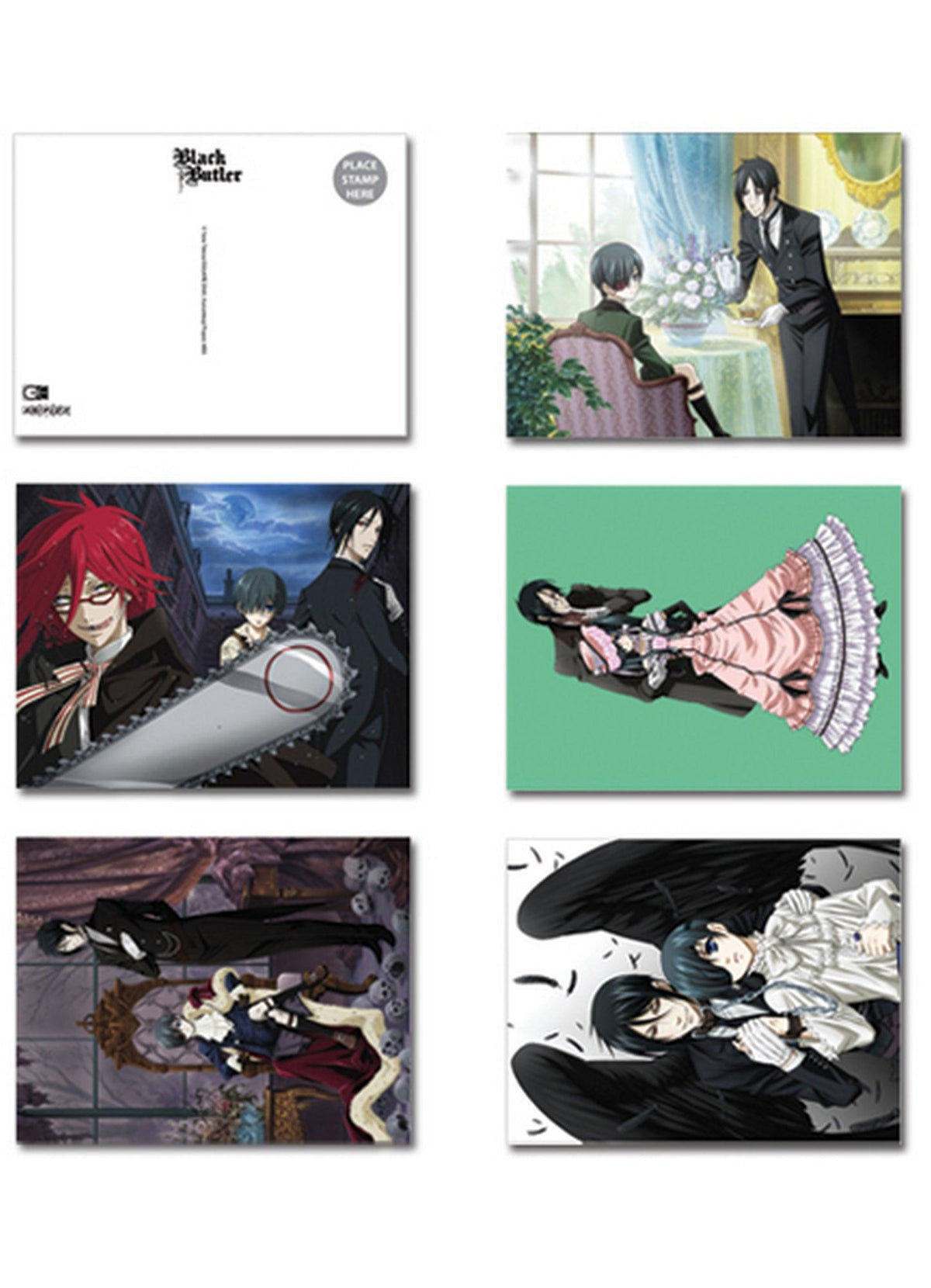 Black Butler - Post Card - Great Eastern Entertainment