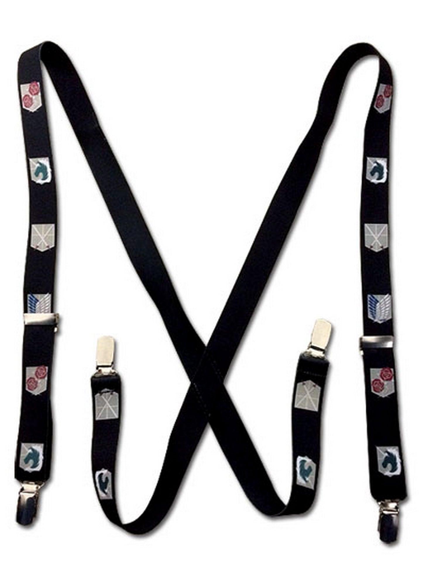 Attack on Titan - Regiment Emblems Suspenders - Great Eastern Entertainment