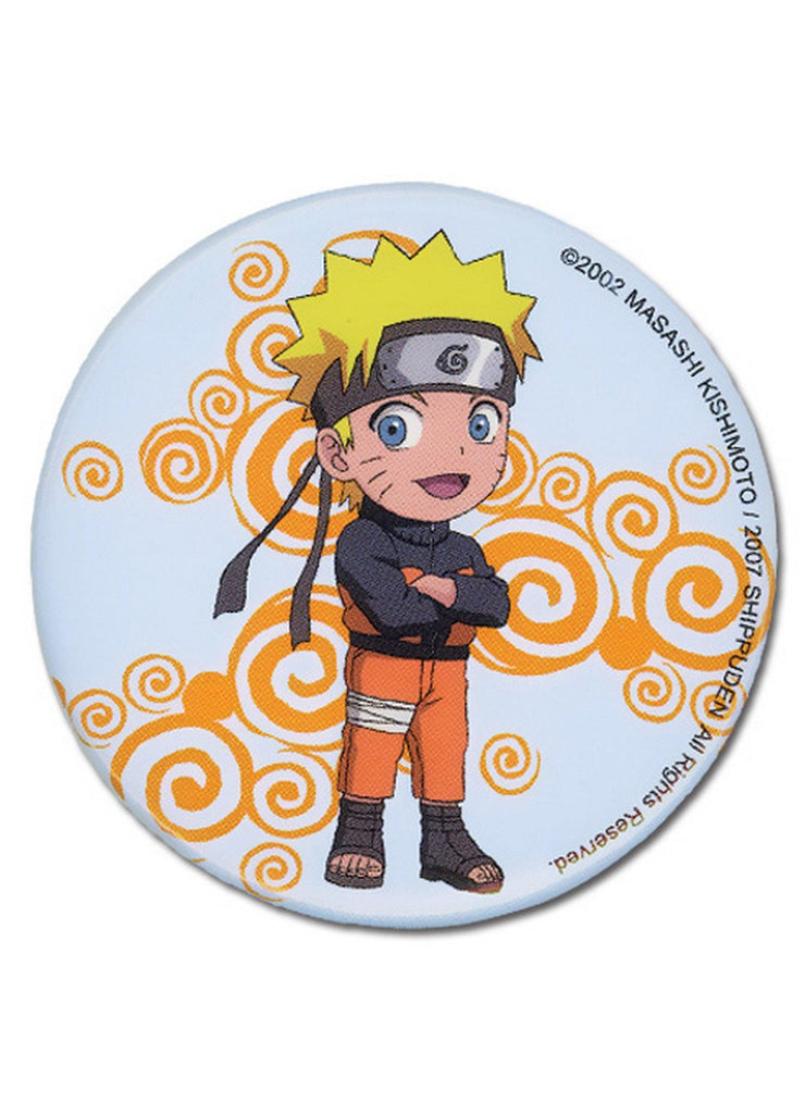 Naruto Shippuden - Naruto Uzumaki SD 2.1875' Button - Great Eastern Entertainment