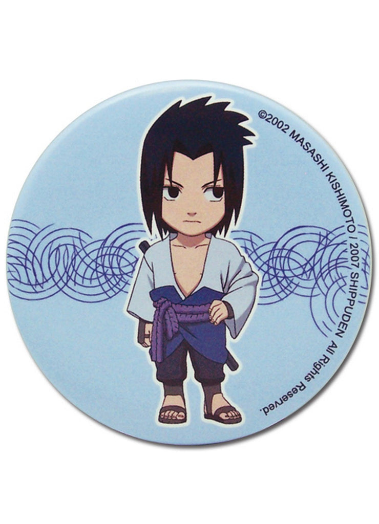 Naruto Shippuden - Sasuke Uchiha SD Button 2.1875" - Great Eastern Entertainment