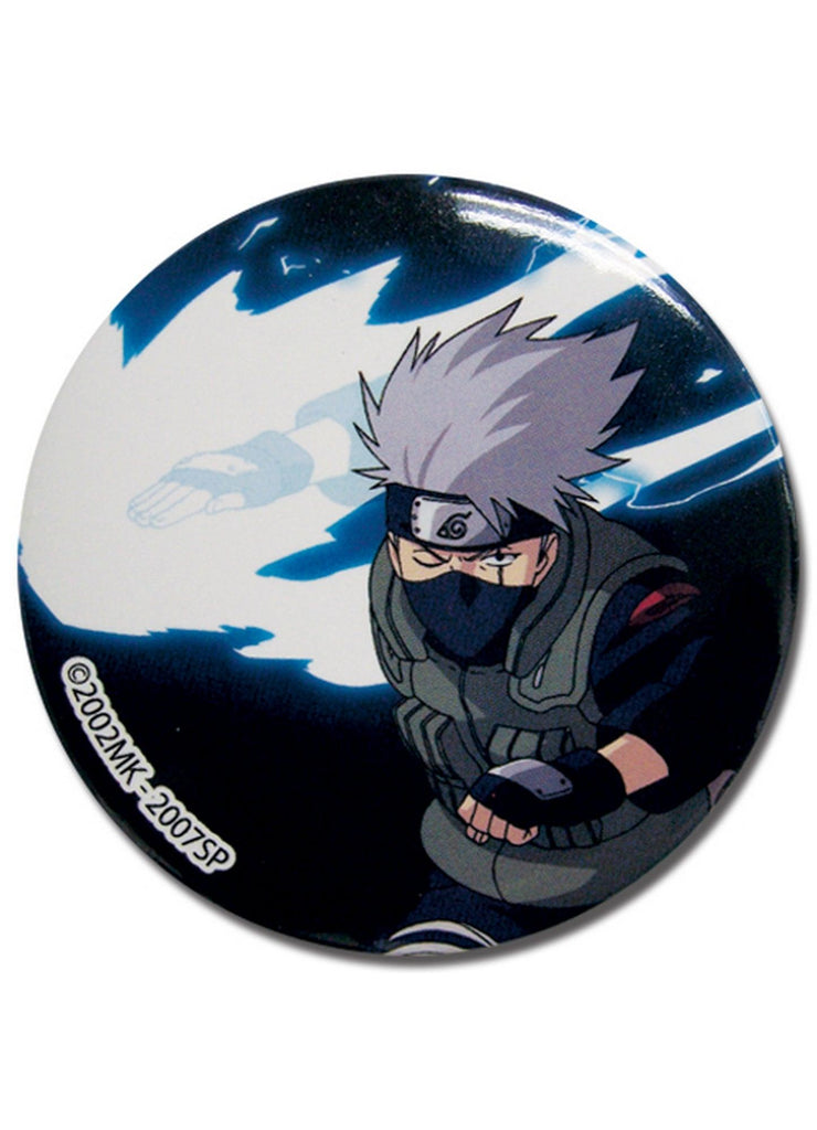 Naruto Shippuden - Kakashi Hatake Button 2.1875" - Great Eastern Entertainment