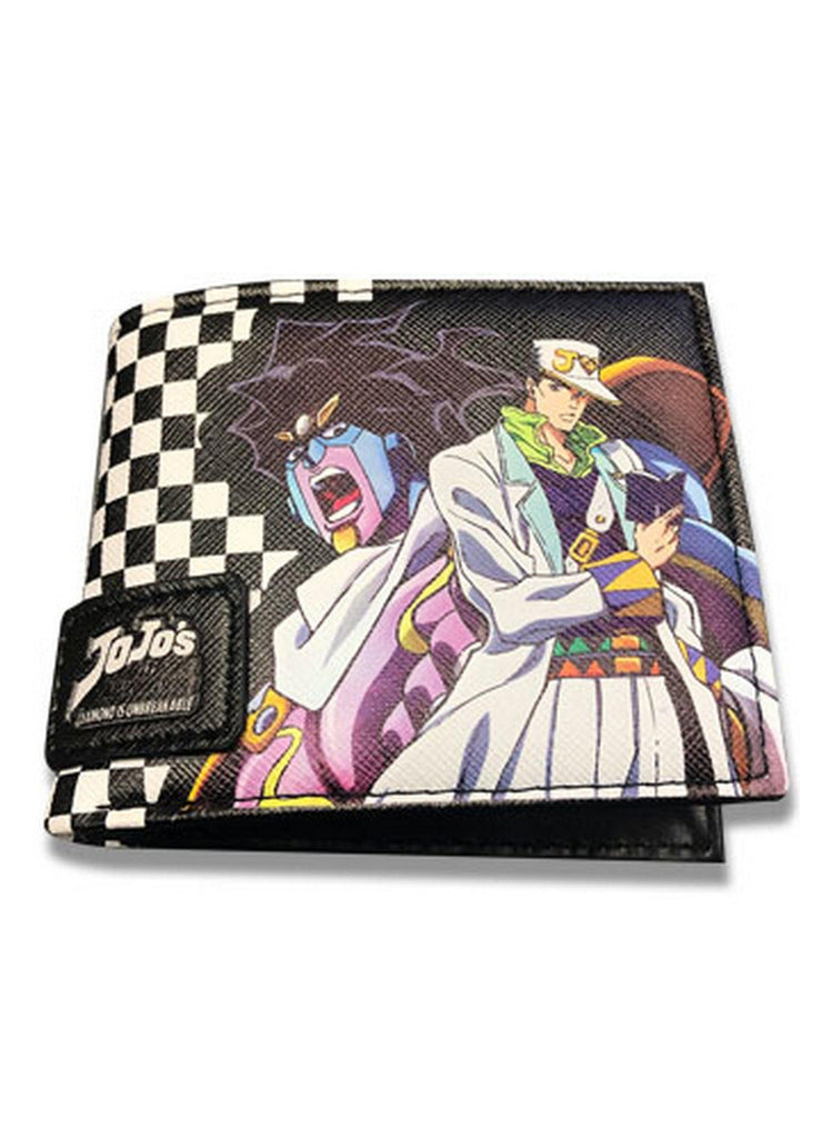 Jojo's Bizarre Adventure - Diamond Is Unbreakable Jotaro Kujo Bi-Fold Wallet - Great Eastern Entertainment