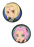 Naruto Shippuden - SD Sakura Haruno & Tsunade PVC Pin Set - Great Eastern Entertainment