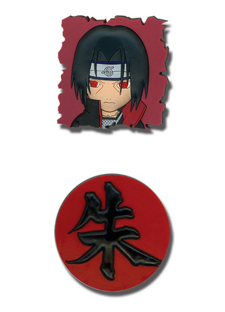 Naruto Shippuden - SD Itachi Uchiha & Kanji PVC Pin Set - Great Eastern Entertainment