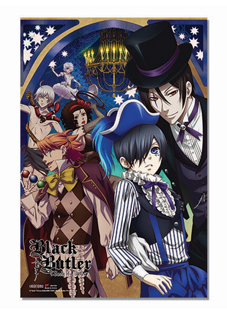 Black Butler Book Of Circus - Group Paper Poster - Great Eastern Entertainment