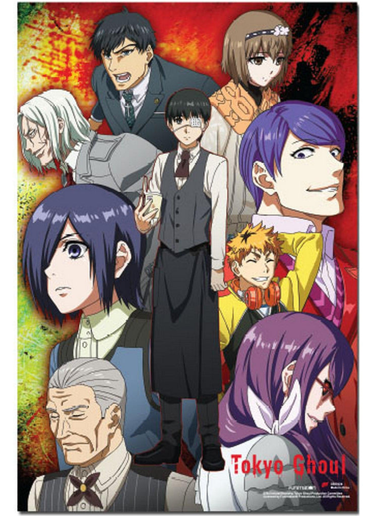 Tokyo Ghoul- Kaneki And Others Paper Poster
