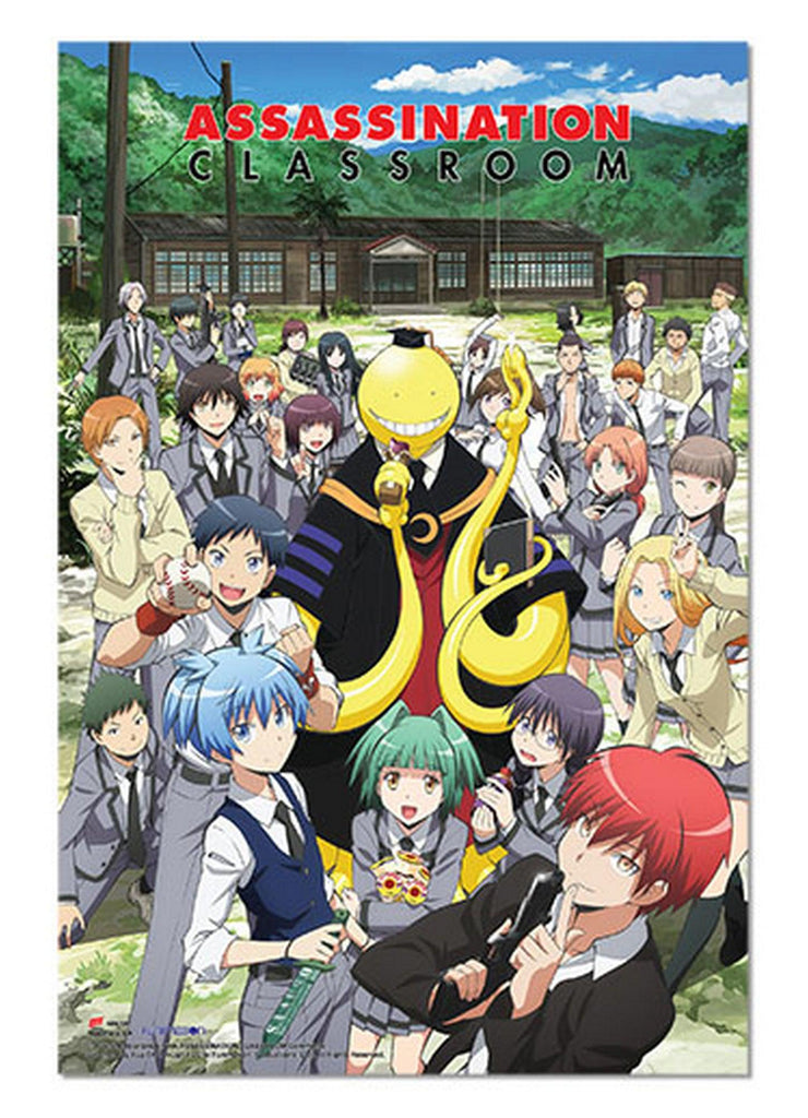 Assassination Classroom - Group Outside Paper Poster - Great Eastern Entertainment