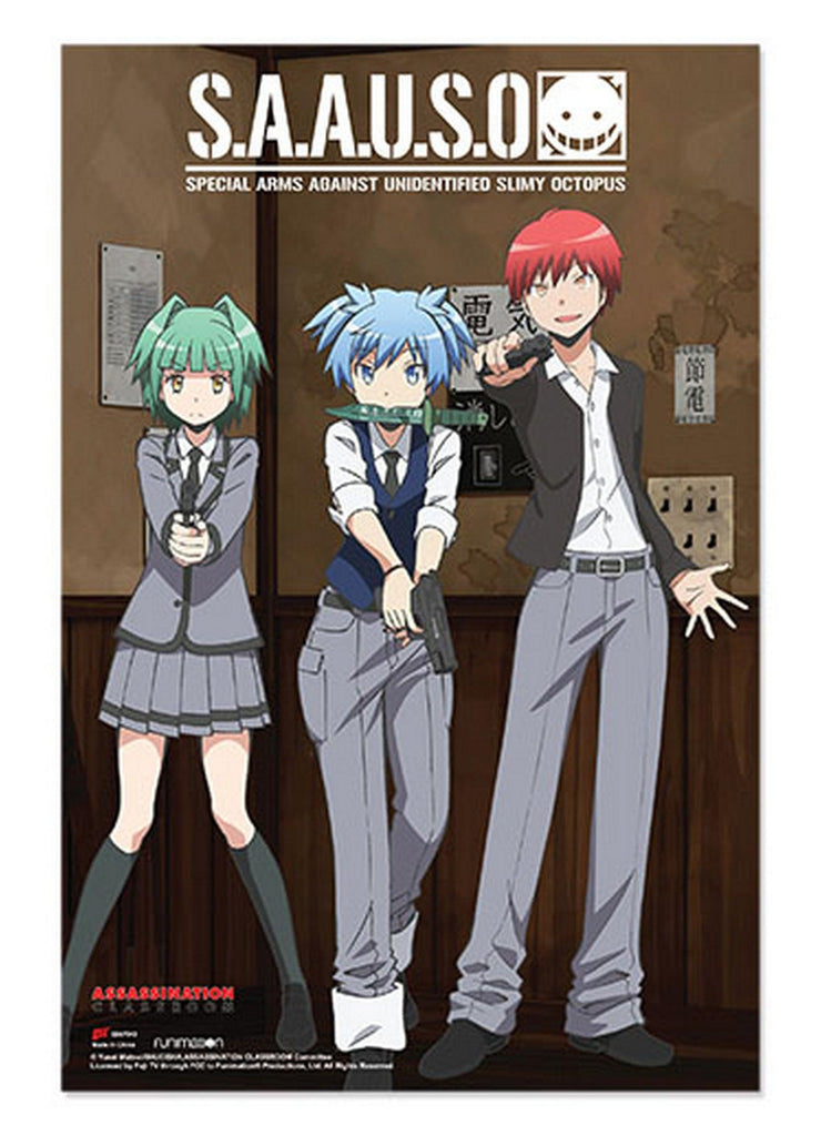 Assassination Classroom - S.A.A.U.S.O. Paper Poster - Great Eastern Entertainment