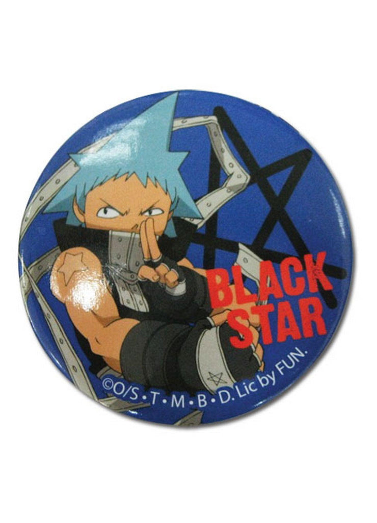 Soul Eater Black Star Button