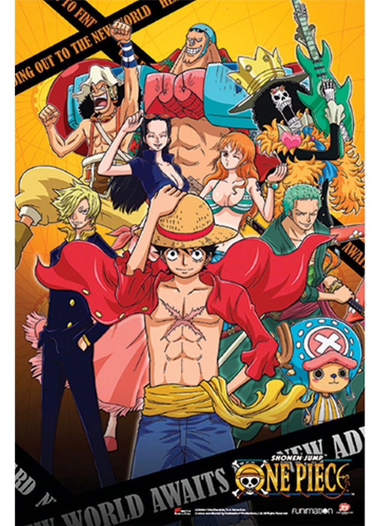 One Piece - Straw Hats Entering New World Paper Poster - Great Eastern Entertainment