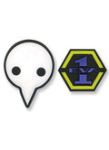 Evangelion - Evangelion 01 & Logo Shito Angel PVC Pin Set