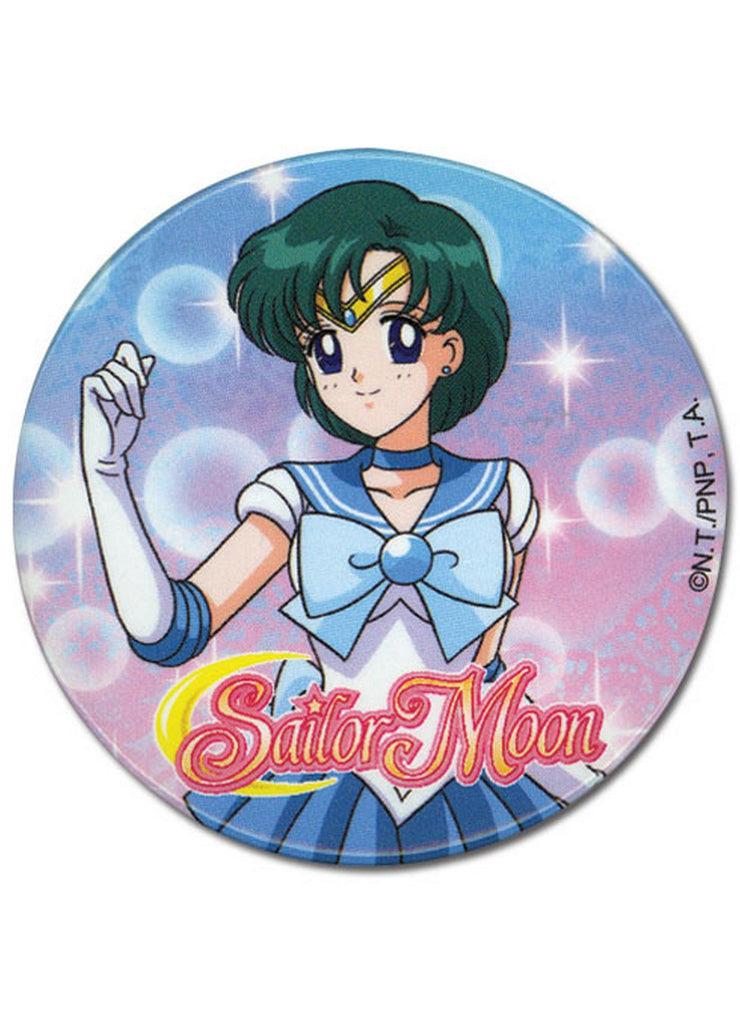 Sailor Moon - Sailor Mercury Button 2" - Great Eastern Entertainment