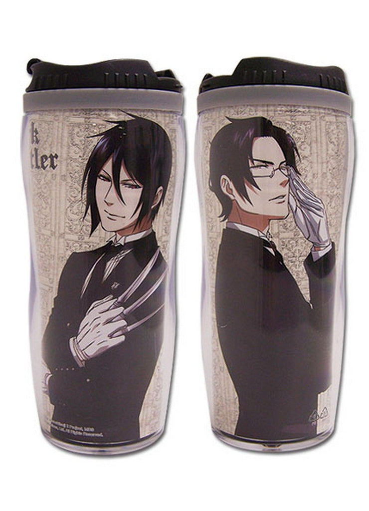 Black Butler 2 - Sebastian Michaelis & Claude Faustus Tumbler - Great Eastern Entertainment