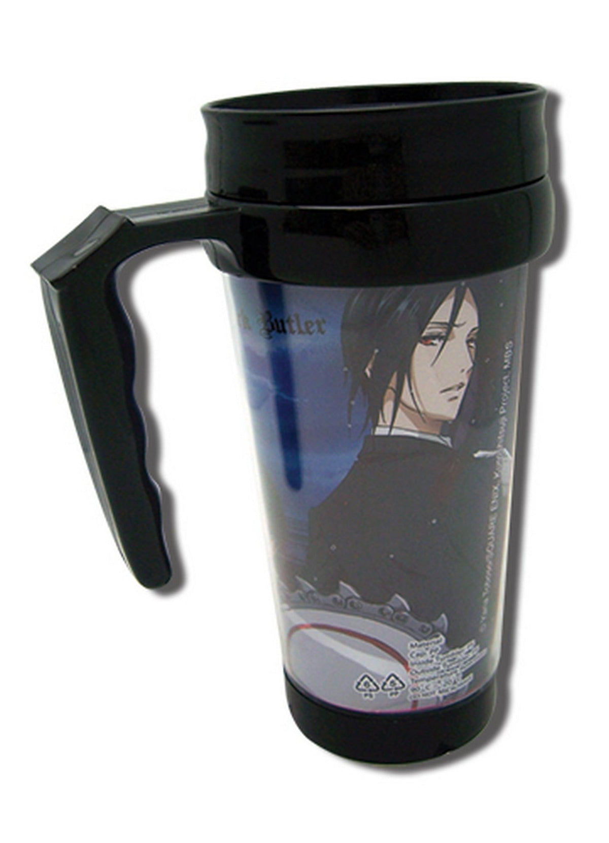Black Butler - Sebastian Michaelis, Ciel Phantomhive & Grell Sutcliff Tumbler With Handle - Great Eastern Entertainment