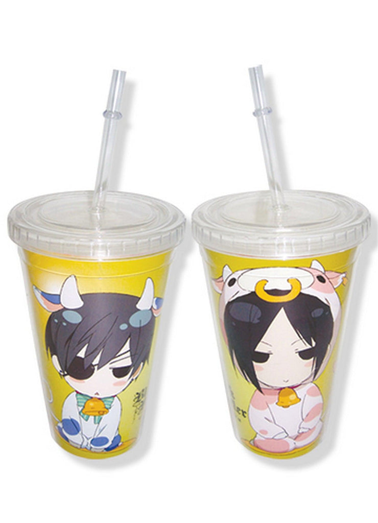 Black Butler - SD Tumbler With Lid - Great Eastern Entertainment