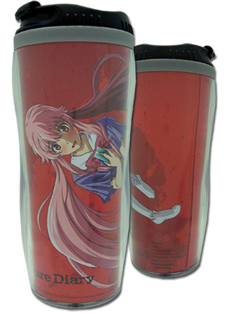 Future Diary - Yuno Gasai With Knife Tumbler - Great Eastern Entertainment