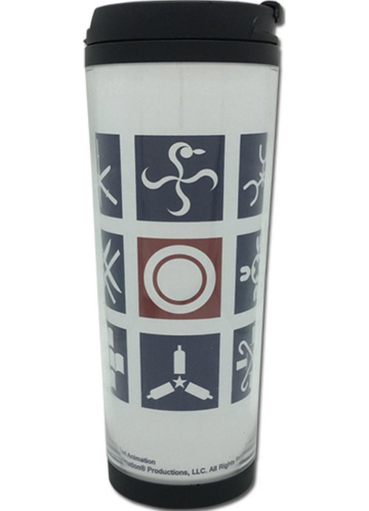 One Piece - Straw Hat Crew Symbols Tumbler - Great Eastern Entertainment