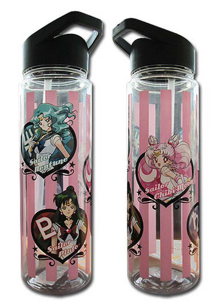 Sailor Moon Stars- Sailor Outer & Chibimoon Tritan Water Bottle