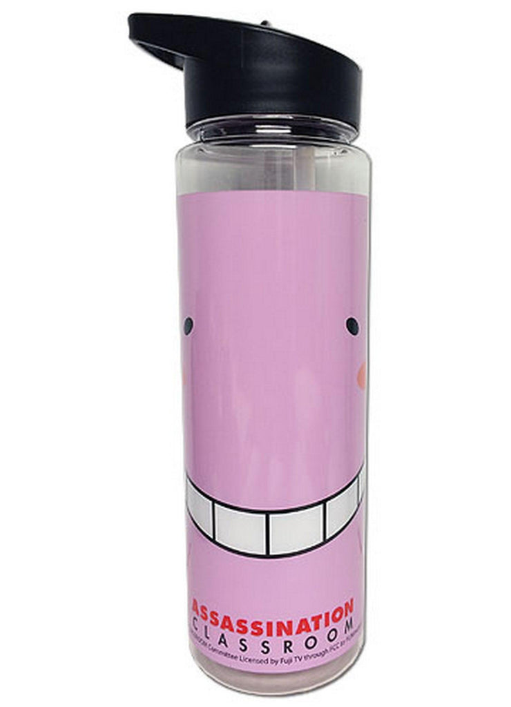Assassination Classroom - Koro Pink Face Tritan Water Bottle - Great Eastern Entertainment
