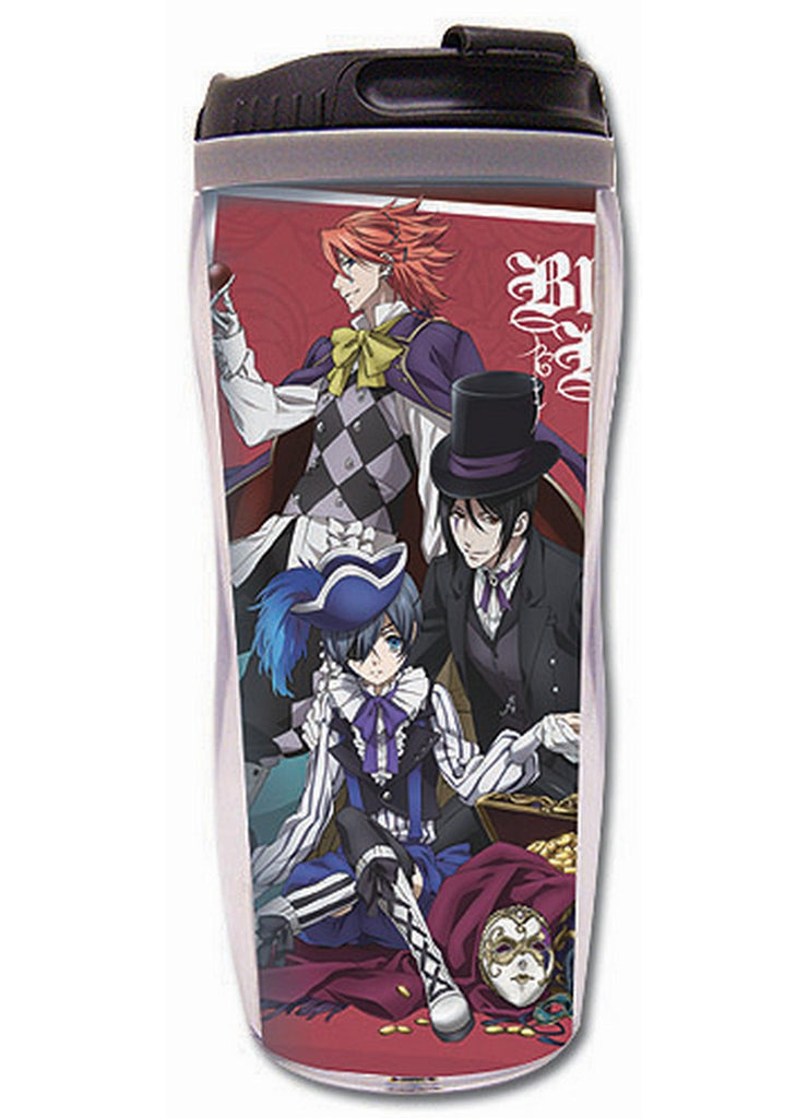 Black Butler Book Of Circus -Red Group Tumbler - Great Eastern Entertainment