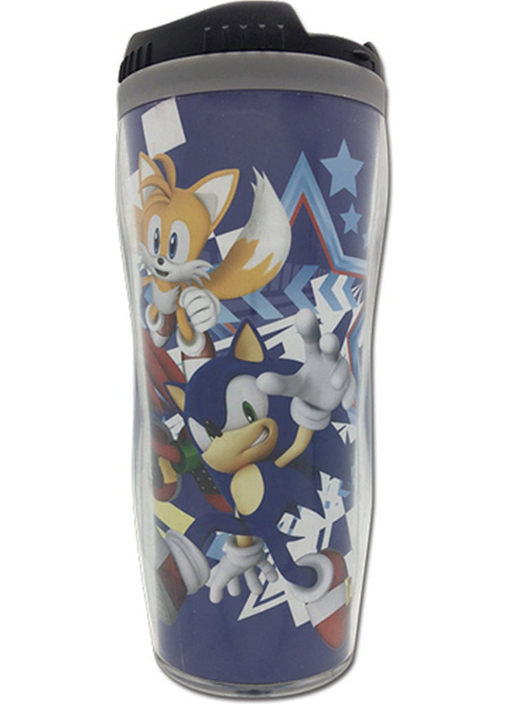 Sonic Hedgehog- Sonic & Tails & Knuckles Tumbler