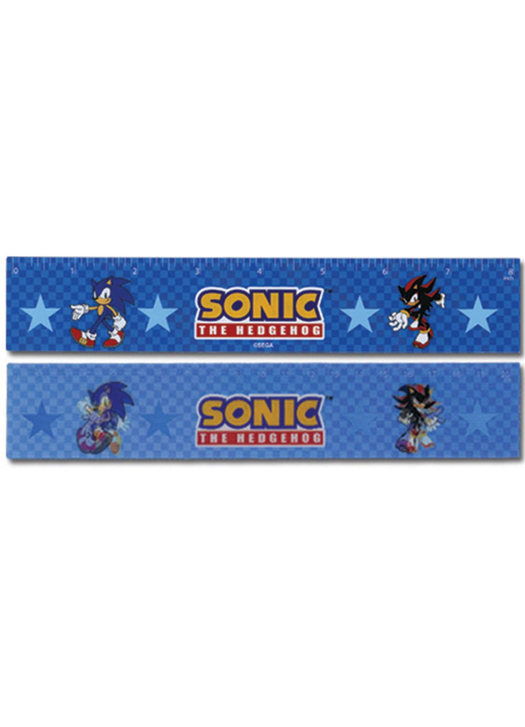 Sonic Hedgehog Sonic & Shadow Lenticular Ruler (5 Pcs/Pack)