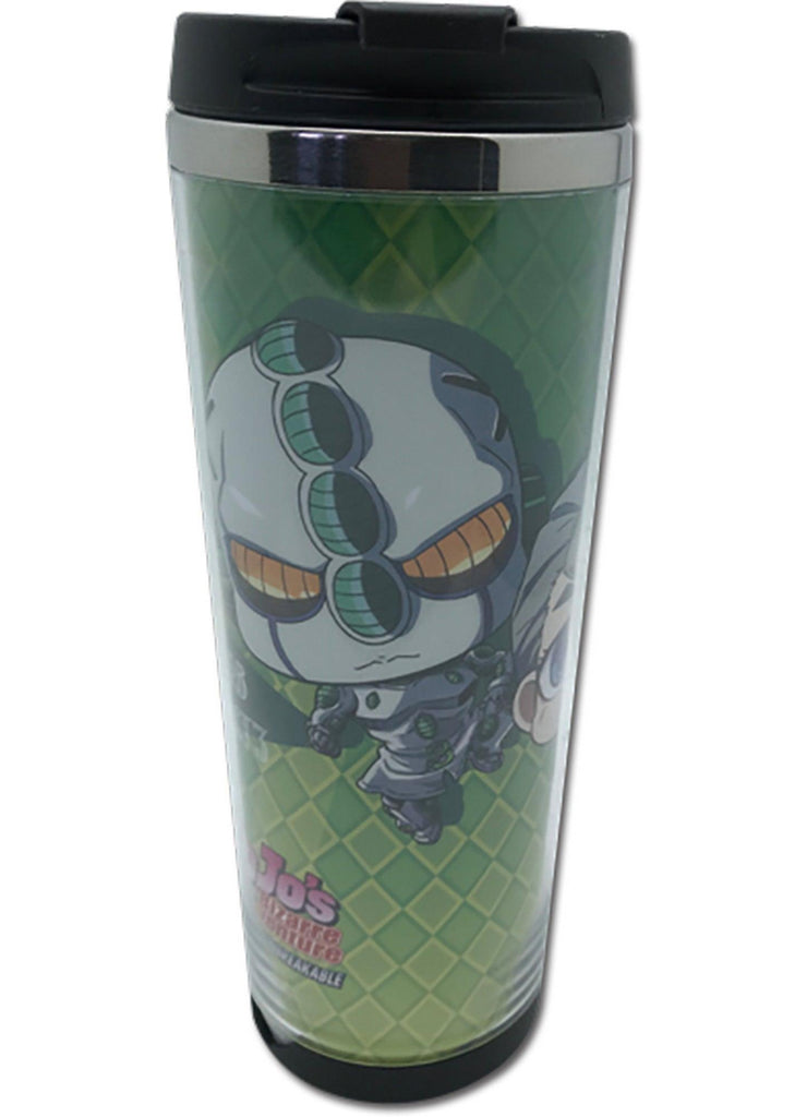 Jojo's Bizarre Advanture- S3 SD Koichi Green Tumbler