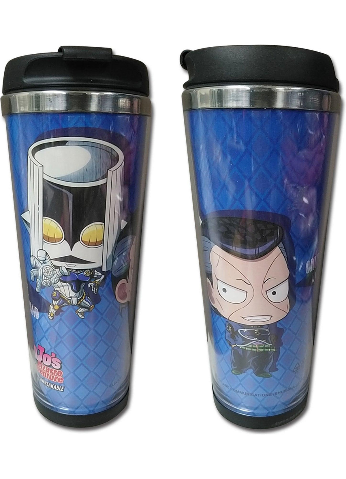 Jojo's Bizarre Adventure S3 - SD Okuyasu Blue Tumbler