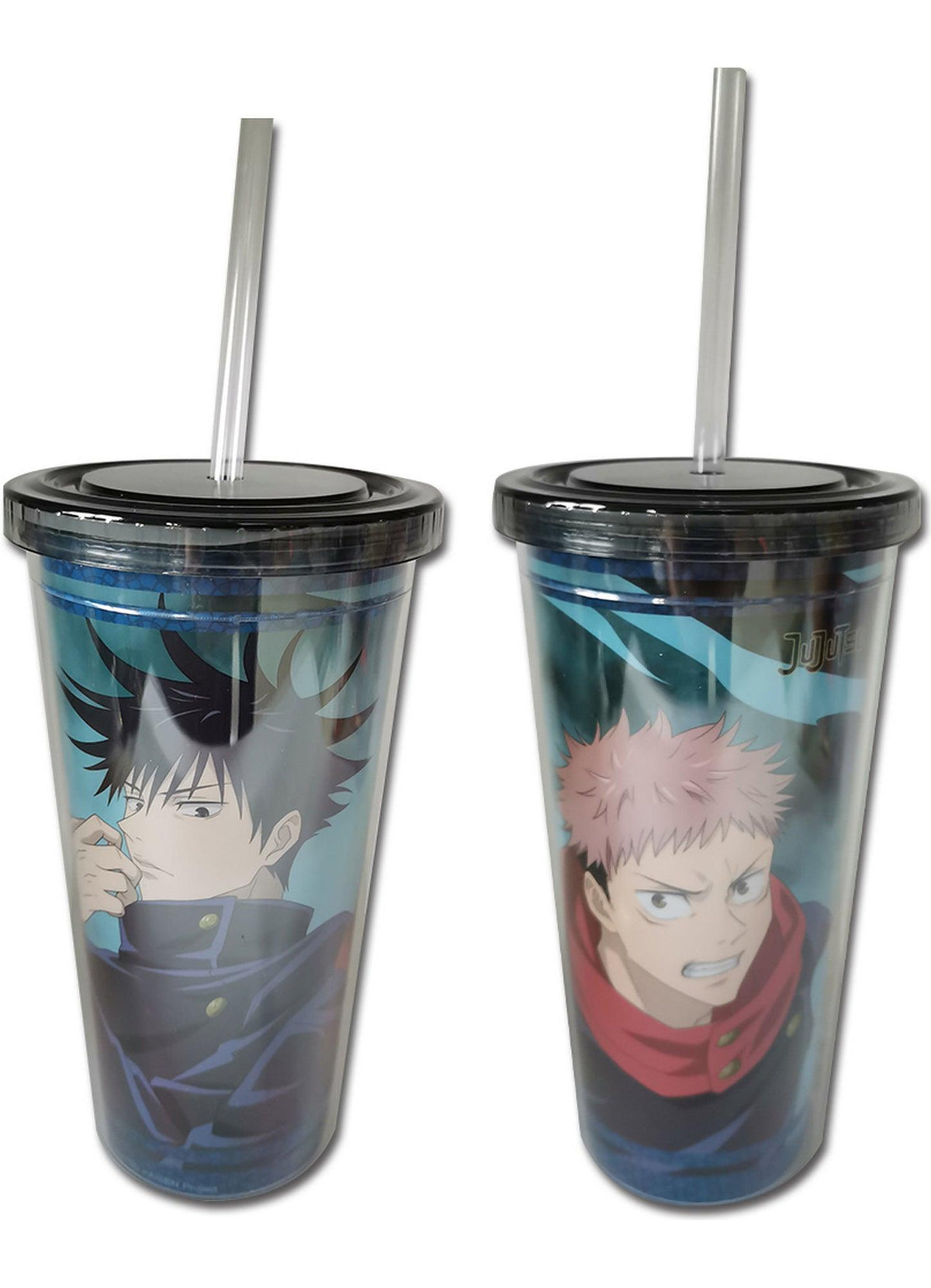 Jujutsu Kaisen- Magazine Art #B Tumbler With Straw