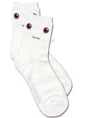 Madoka Magica - Kyubey Face Socks - Great Eastern Entertainment