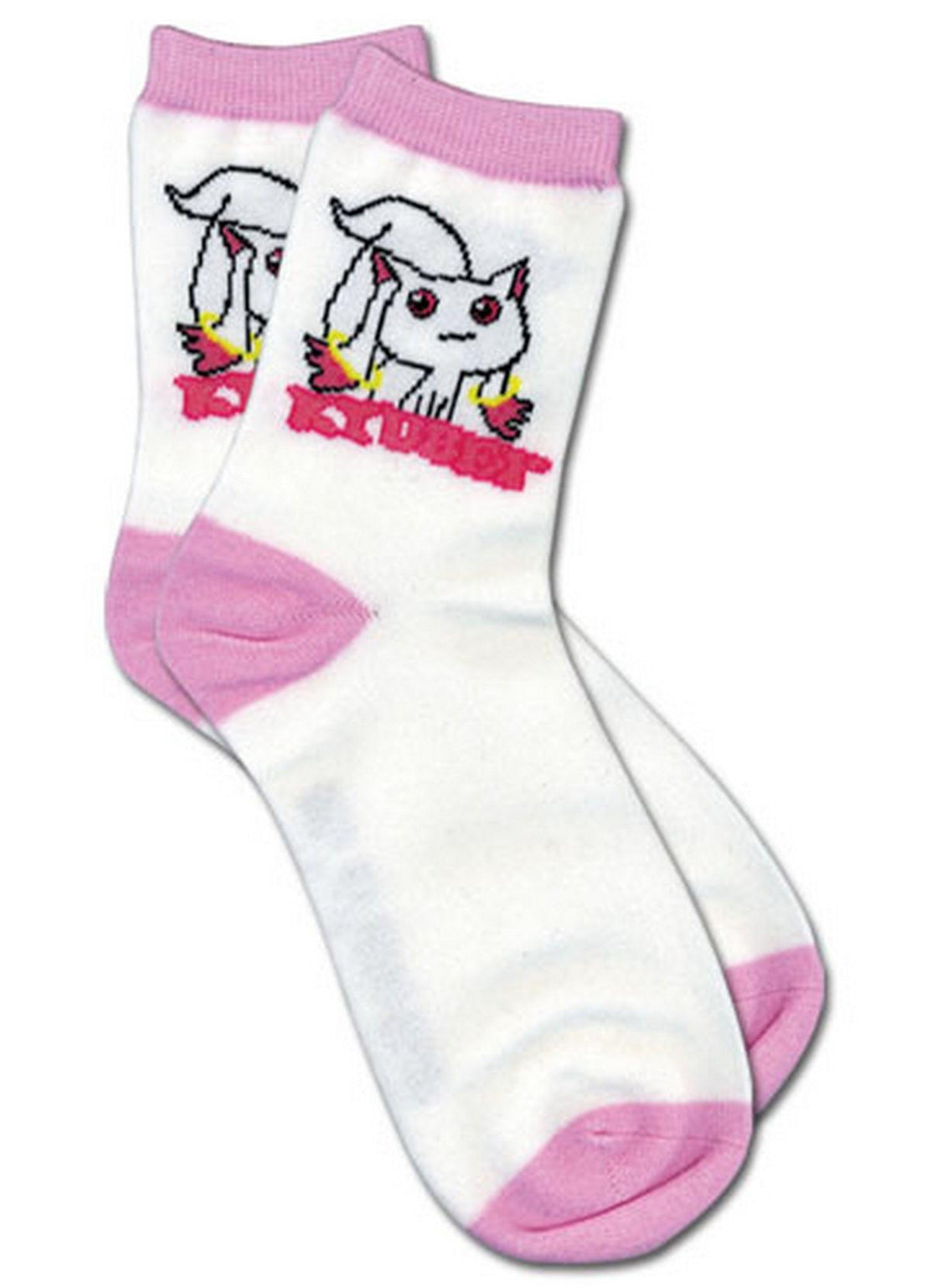 Madoka Magica - Kyubey Socks - Great Eastern Entertainment