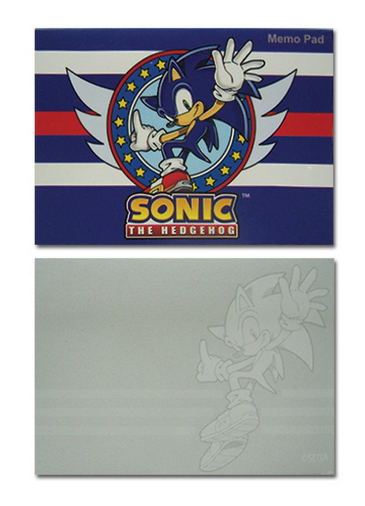 Sonic The Hedgehog Memo Pad