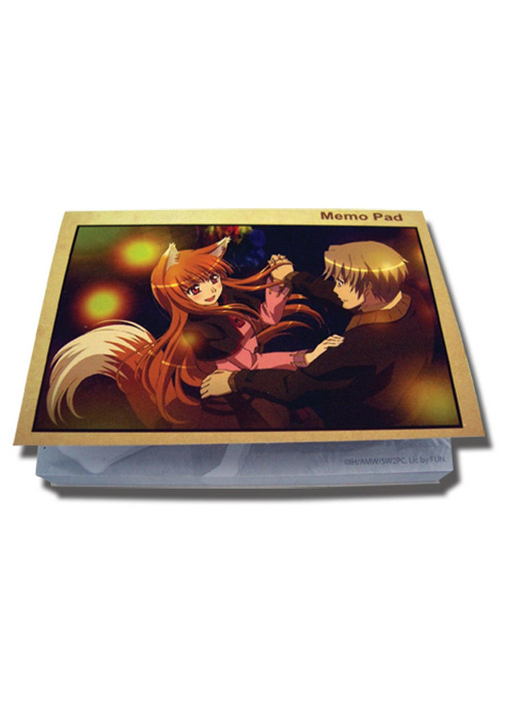 Spice And Wolf Kraft & Holo Memo Pad