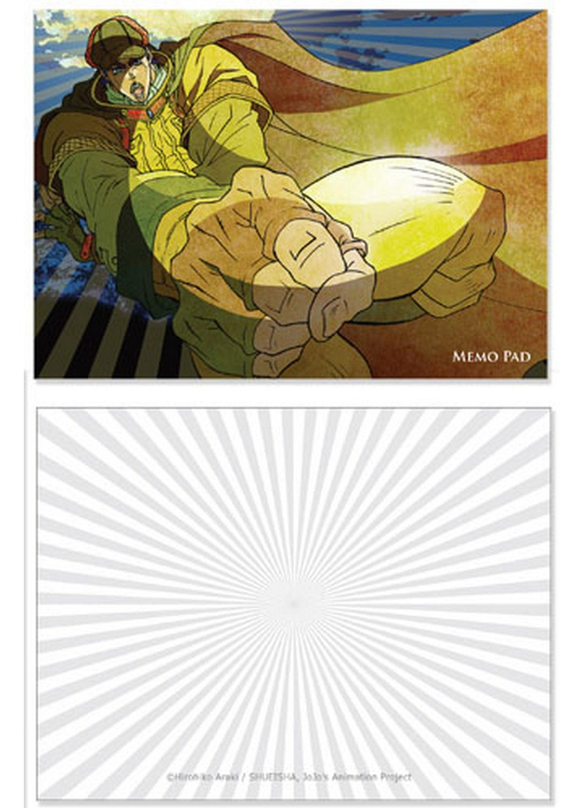 Jojo's Bizarre Adventure - Jonathan Joestar Memo Pad - Great Eastern Entertainment