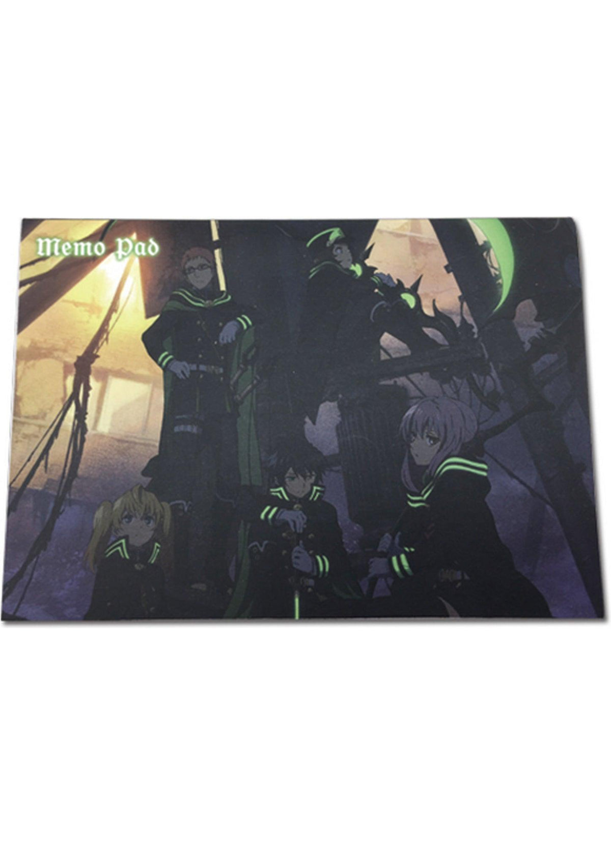 Seraph Of The End- Shinoa Squad Memo Pad