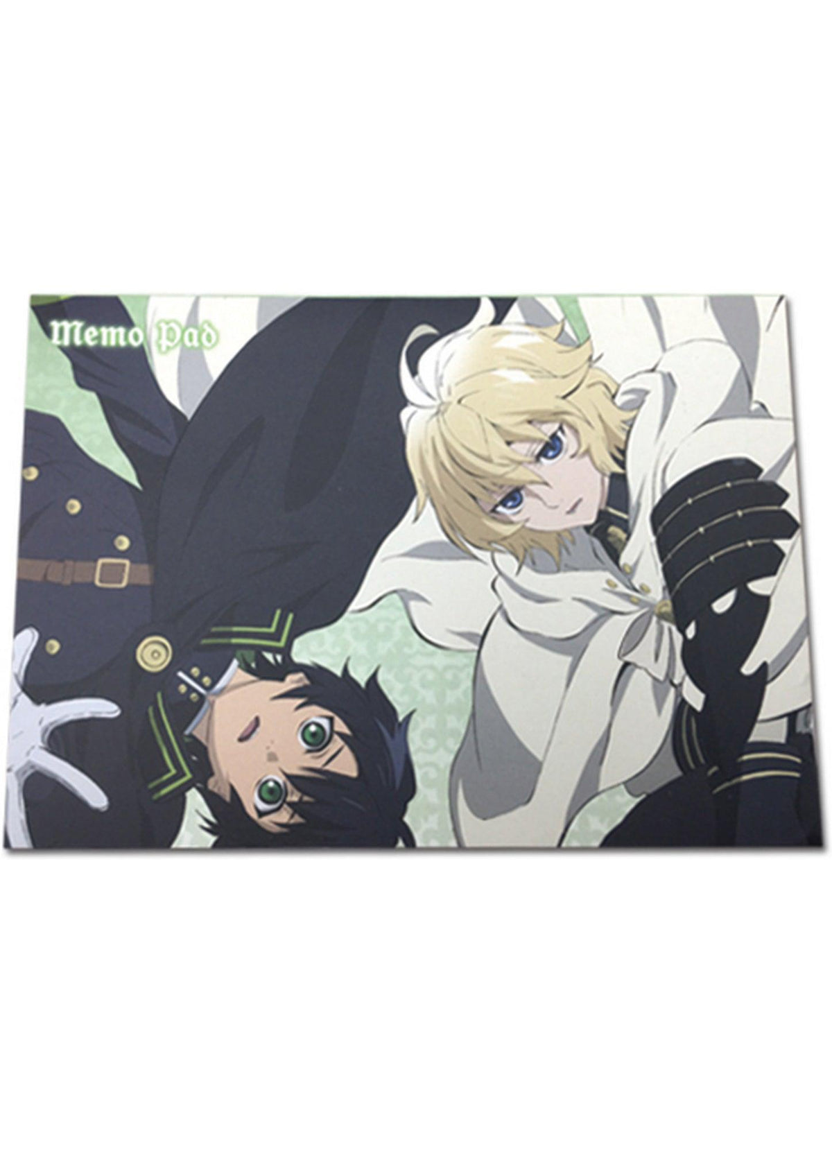 Seraph Of The End- Yuichiro & Mikaela Memo Pad