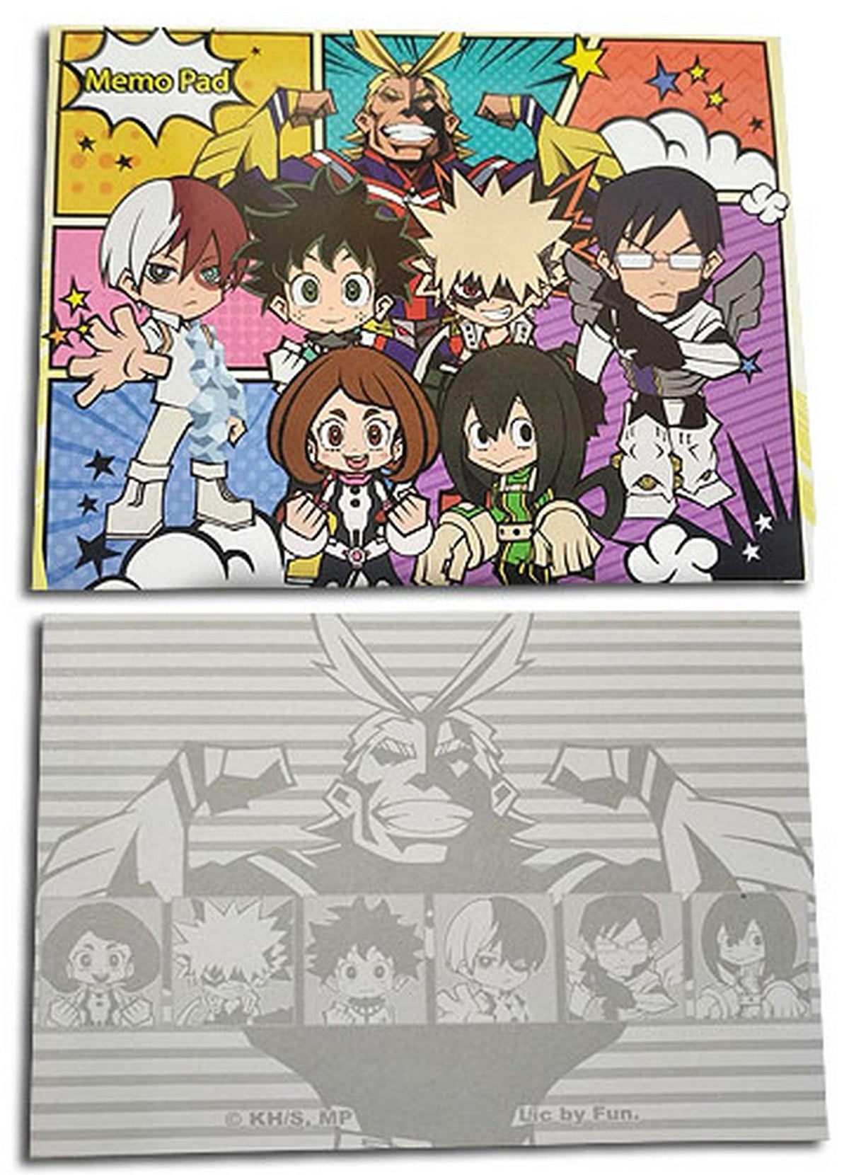 My Hero Academia - SD Group Memo Pad - Great Eastern Entertainment