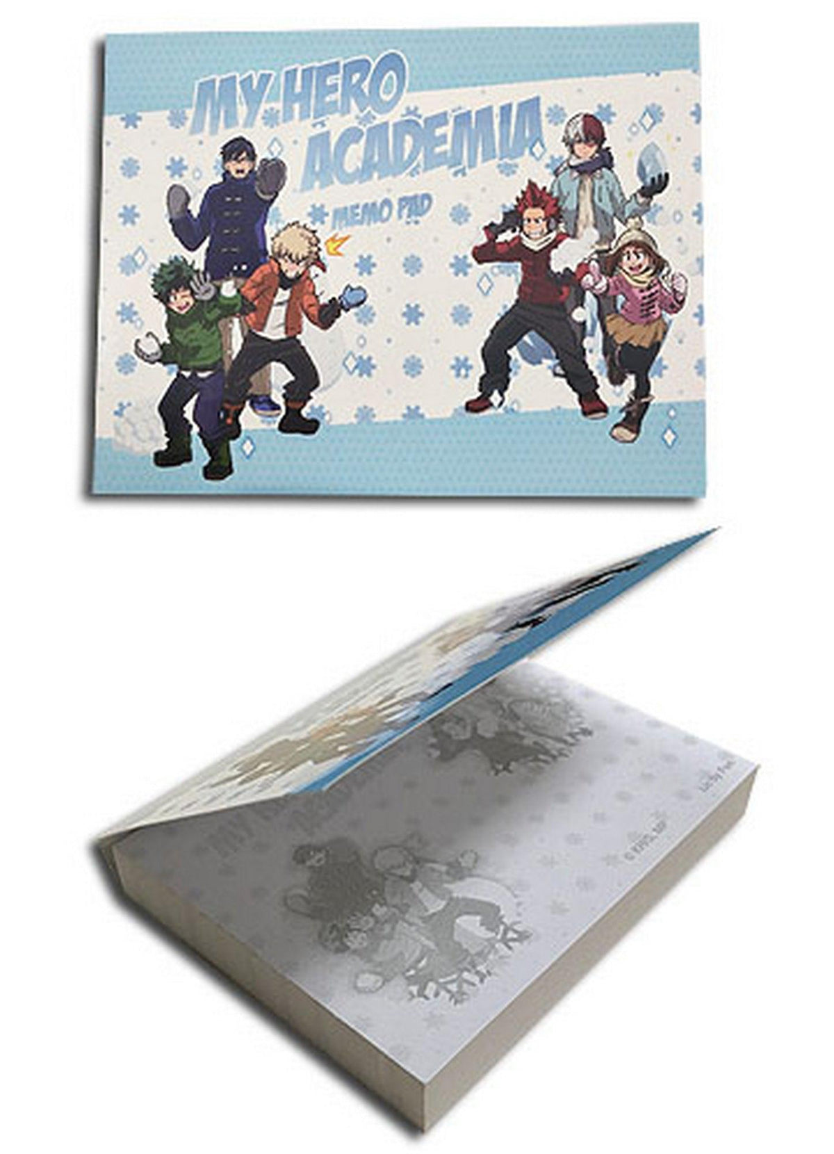 My Hero Academia - Snowball Fight Memo Pad - Great Eastern Entertainment