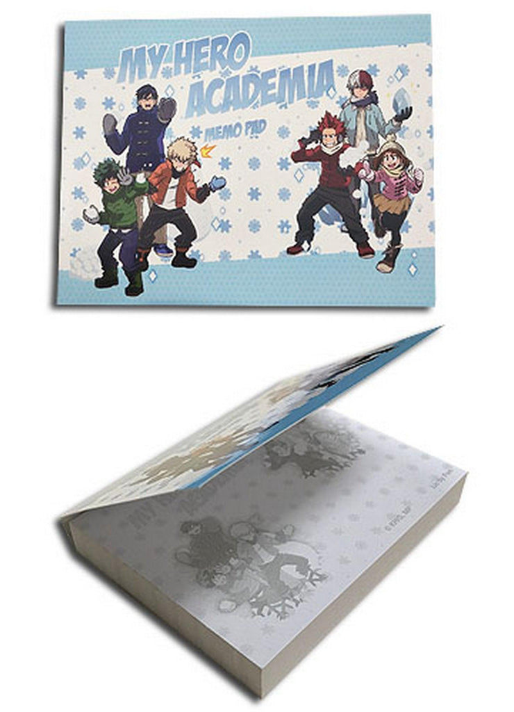 My Hero Academia - Snowball Fight Memo Pad - Great Eastern Entertainment