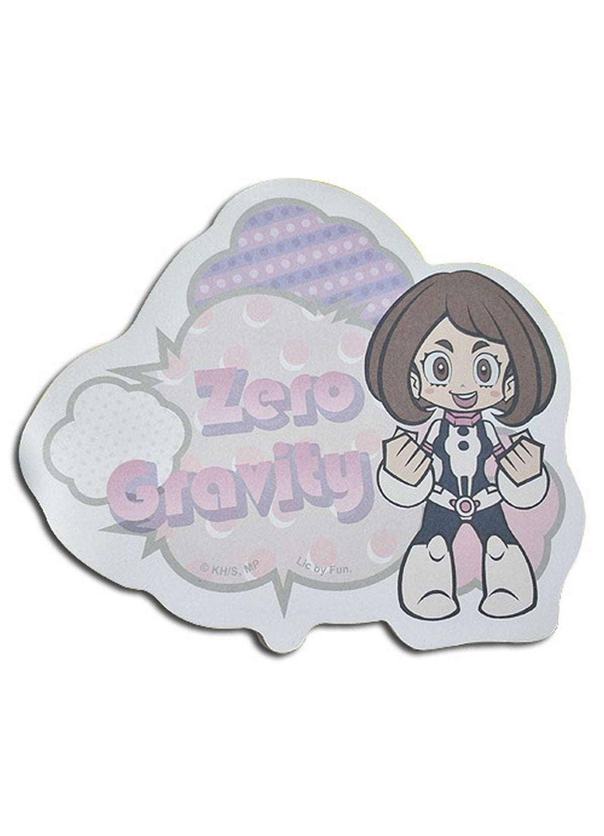 My Hero Academia - SD Ochaco Uraraka "Uravity" Die-Cut Memo Pad - Great Eastern Entertainment