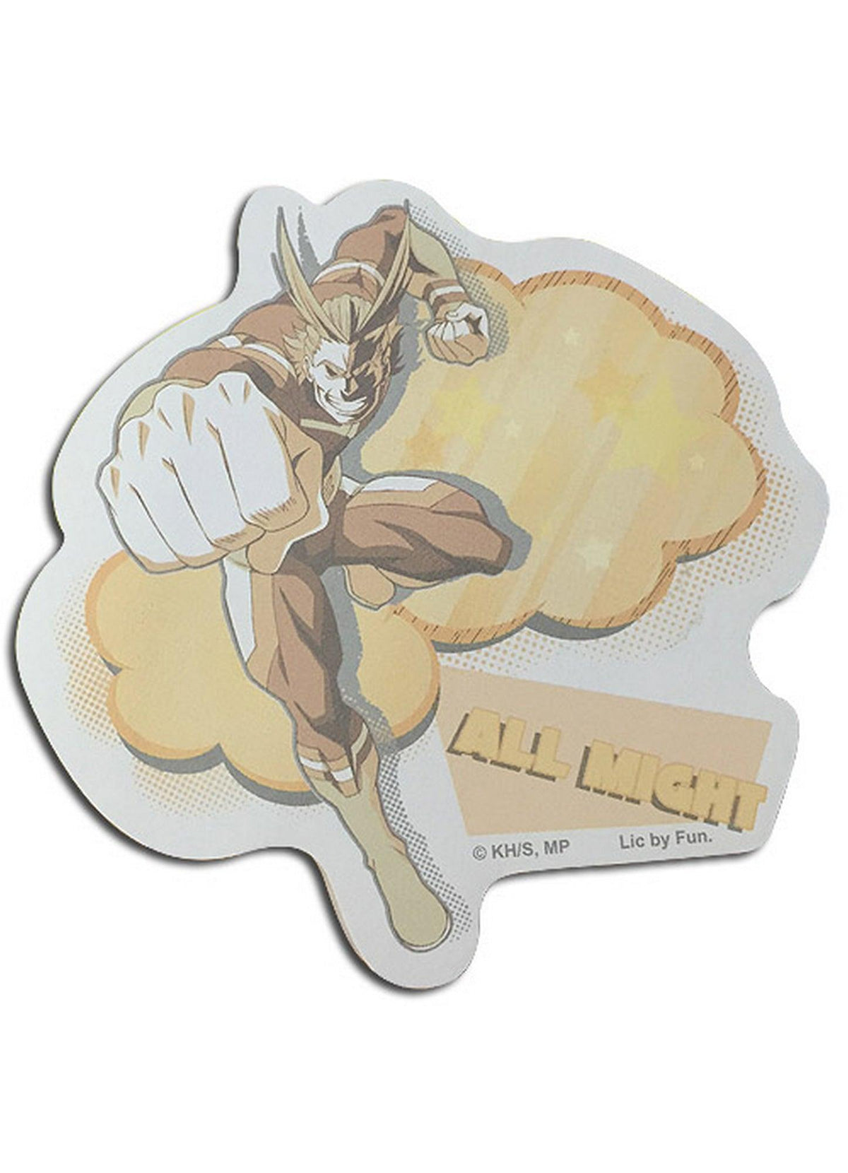 My Hero Academia - All Might Die-Cut Memo Pad - Great Eastern Entertainment