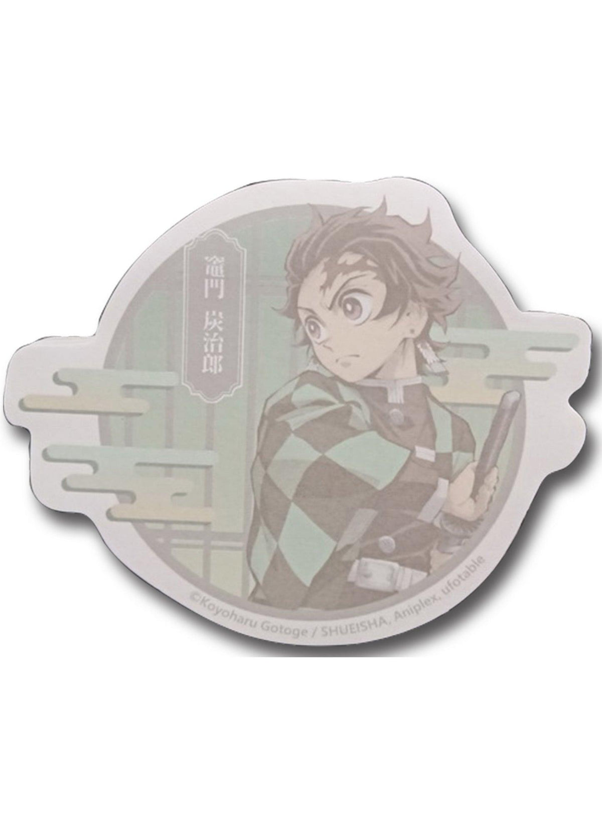 Demon Slayer- Tanjiro Die-Cut Memo Pad