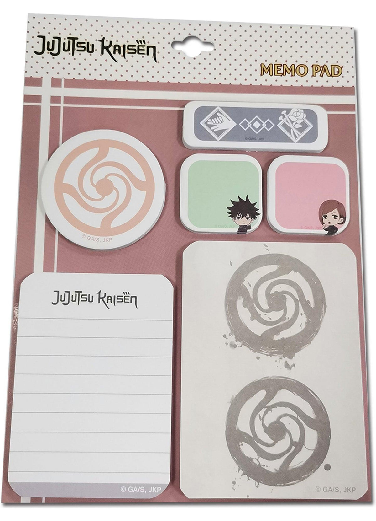 Jujutsu Kaisen - Memo Pad Group B Set