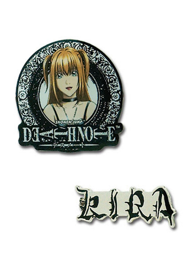 Death Note - Misa Amane & Kira Metal Pin Set - Great Eastern Entertainment