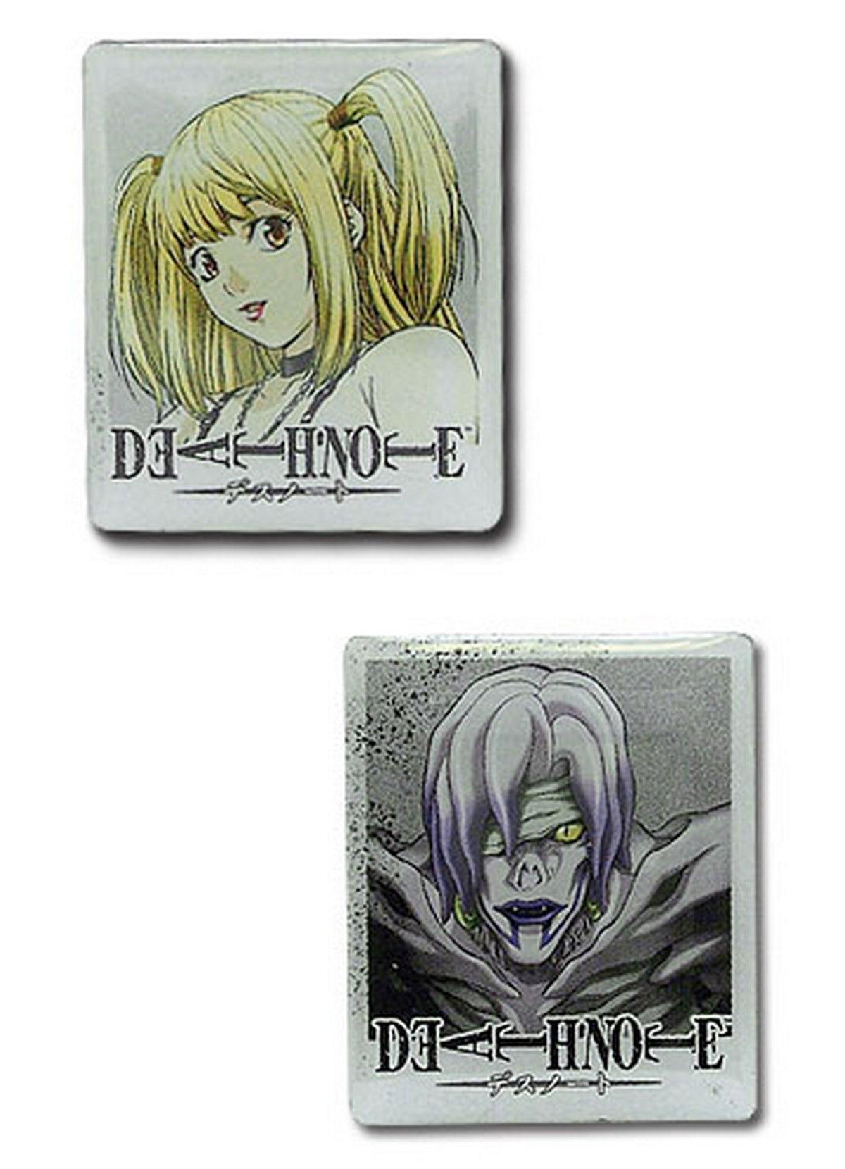 Death Note - Misa Amane & Rem Metal Pin Set - Great Eastern Entertainment