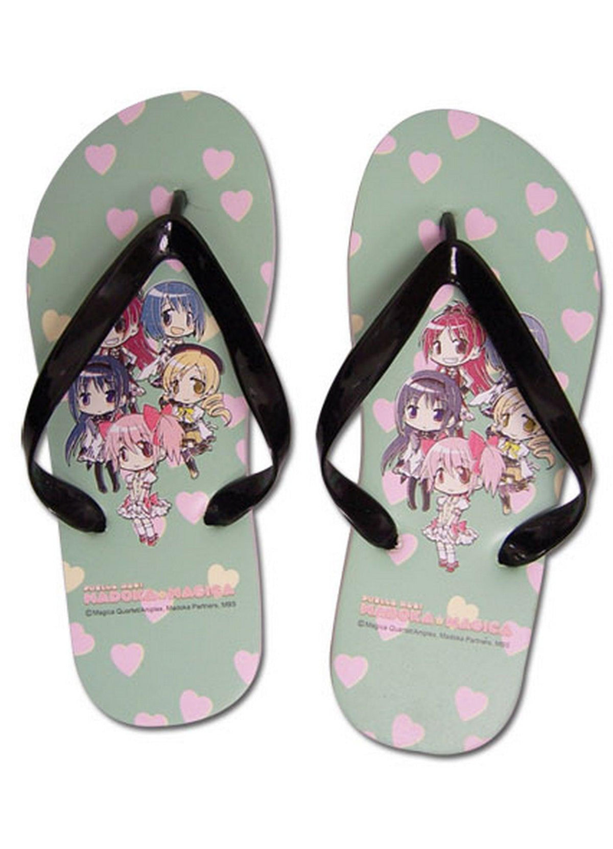 Madoka Magica - Madoka Kaname, Sayaka Miki & Mami Tomoe Girl's Sandal - Great Eastern Entertainment