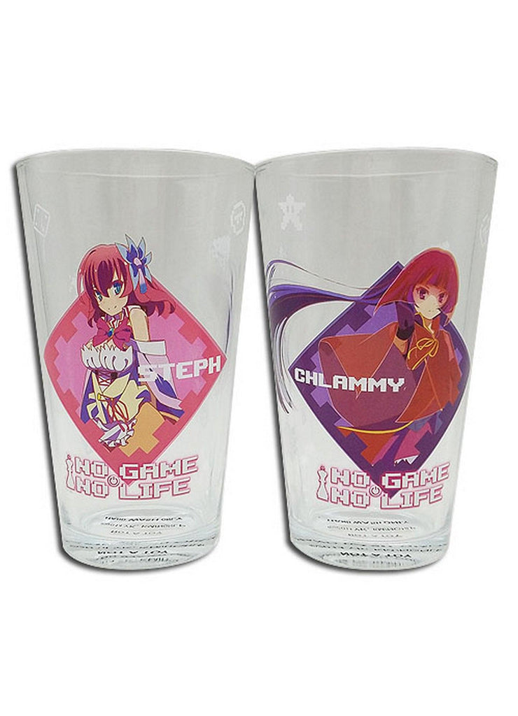 No Game No Life - Set 2 Waterglass - Great Eastern Entertainment