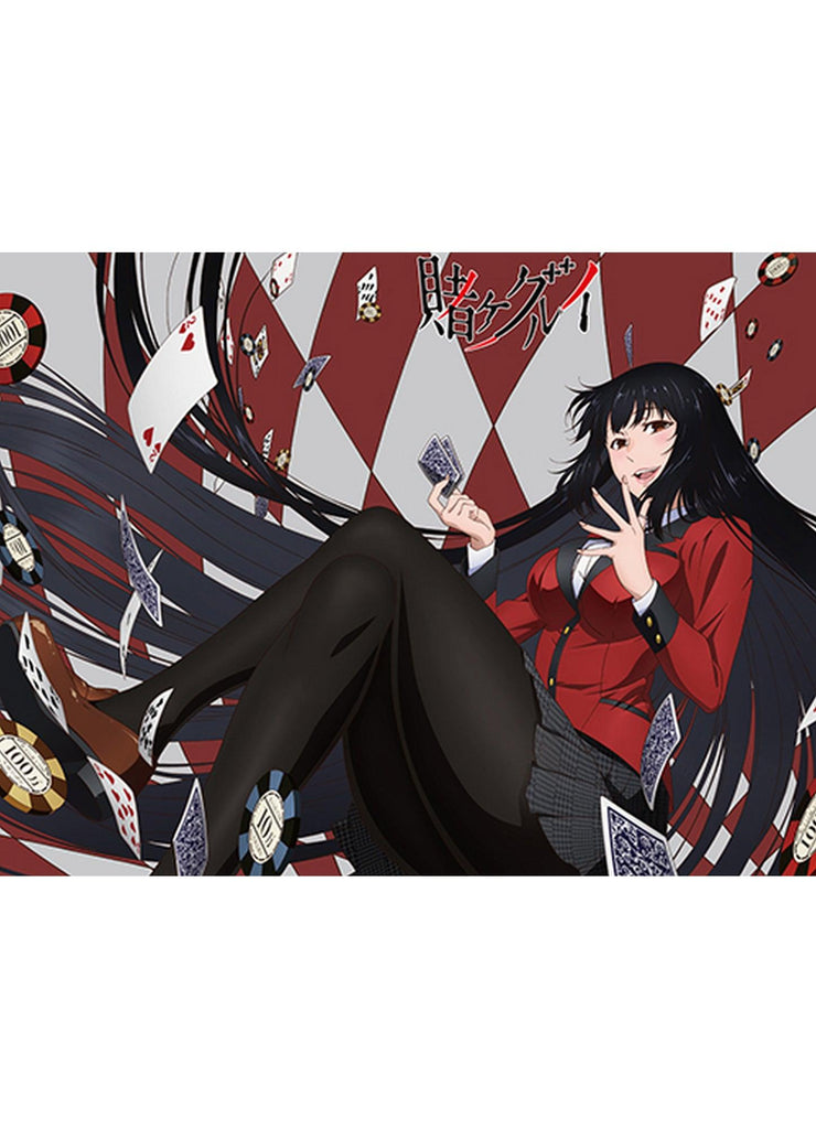 Kakegurui - Yumeko Jabami Sublimation Throw Blanket - Great Eastern Entertainment